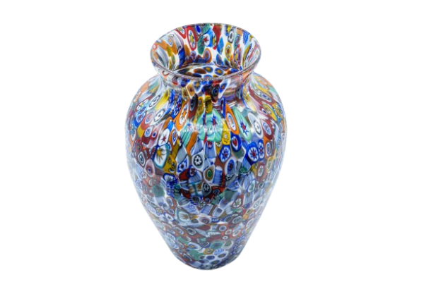 Vaso murrina millefiori