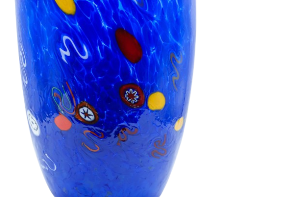 Vaso Carnevale Blu