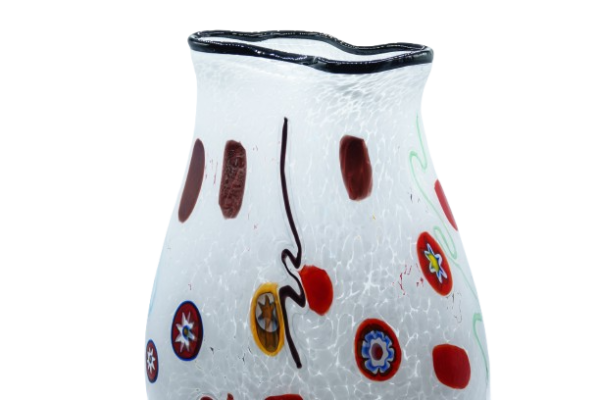 Vaso carnevale Bianco