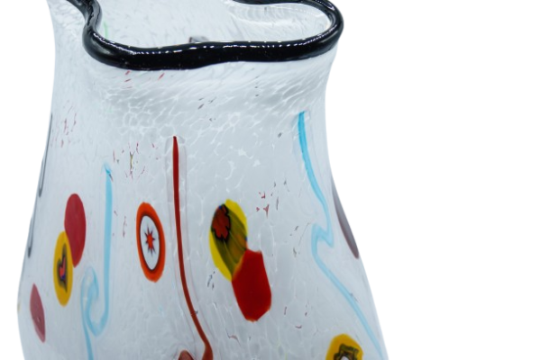 Vaso carnevale Bianco